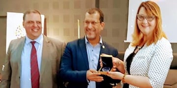 Reconocimiento a la Mgter\u002E Alba Lugo en Marruecos\u002E