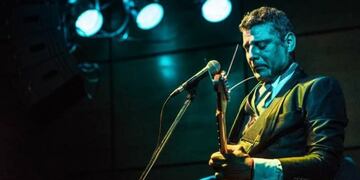 Mascarpone Sanabria, músico de blues