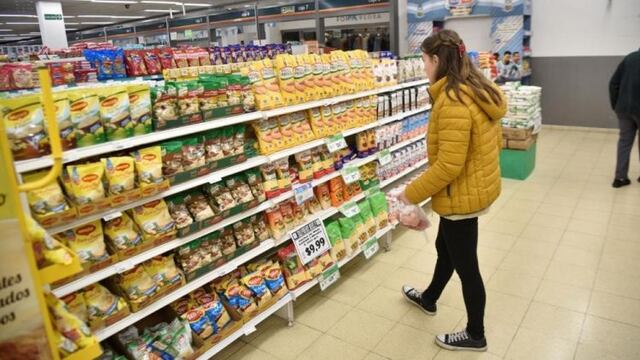 La Canasta Básica aumentó 2,7% en febrero.