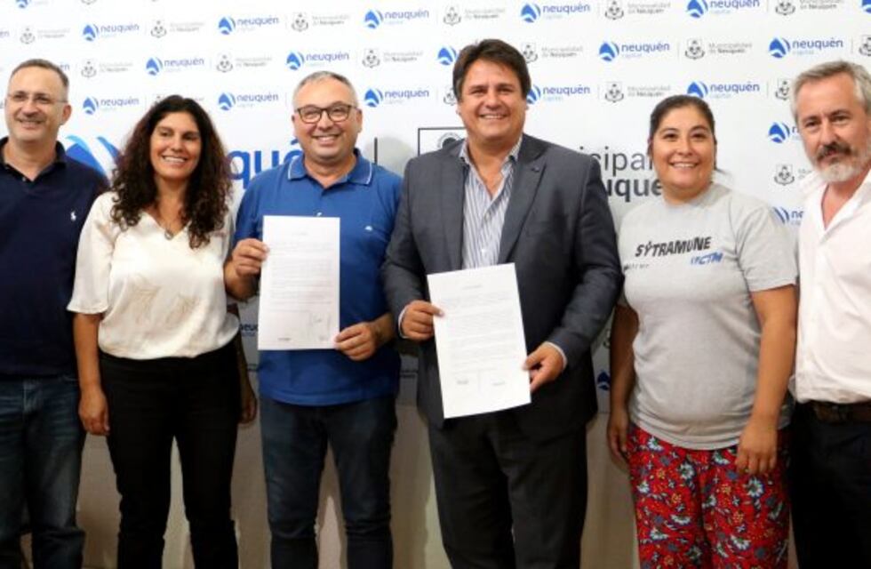 Gaido y Sitramune firmaron acuerdo salarial para los trabajadores municipales