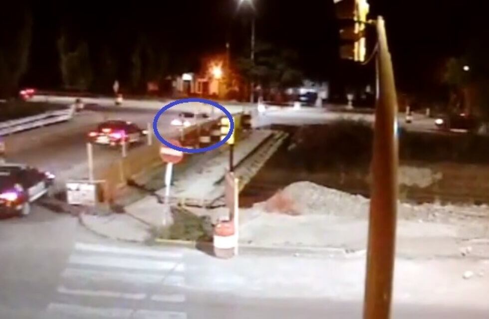 Mirá la persecución policial luego de un robo en Guaymallén