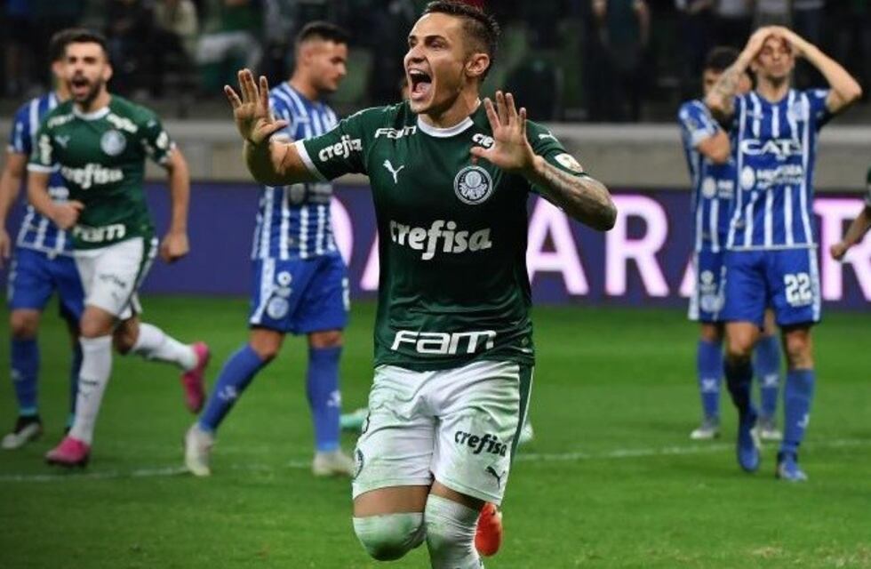Godoy Cruz fue goleado por Palmeiras en Brasil