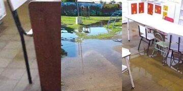 Jardín 904 inundado