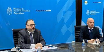 Kulfas anunció ayuda para pymes santafesinas (Presidencia de la Nación)