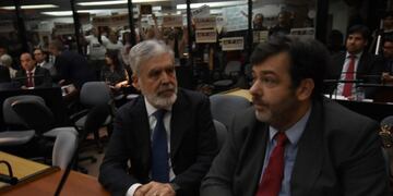 Julio de Vido en los tribunales de Comodoro Py por la tragedia de Once\u002E (DYN)