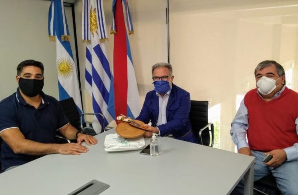 Benedetto avanzó en una agenda conjunta con los trabajadores de Salto Grande