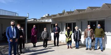 Perotti y Castellano en la vecinal del 9 de Julio