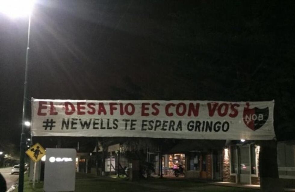 "El desafío es con vos", el pasacalle de los hinchas de Newell's a Heinze