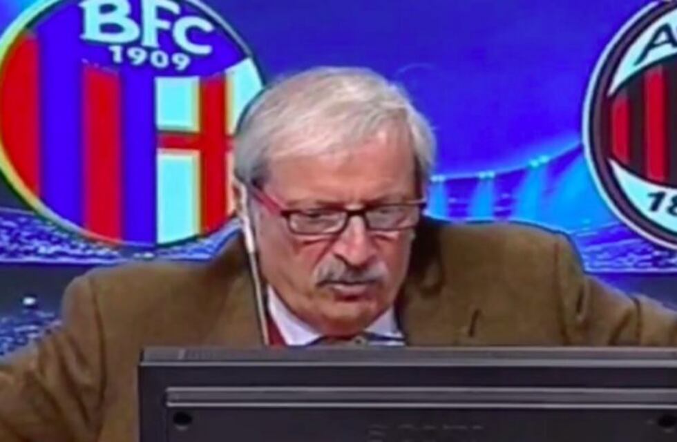 Enloqueció con el gol agónico del Milan y su reacción recorre el mundo