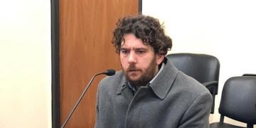 Maximiliano Orozco se defiende ante el juez Eduardo Raed\u002E Afirmó que no fue a robar, sino a cometer daños\u002E