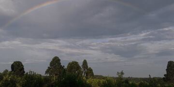 Misiones así se ve el cielo en Posadas en la tarde del último día del año 2019\u002E (Alerta Misiones)