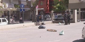 Incidentes en Tribunales luego de que condenaran a perpetua a cuatro acusados por la \