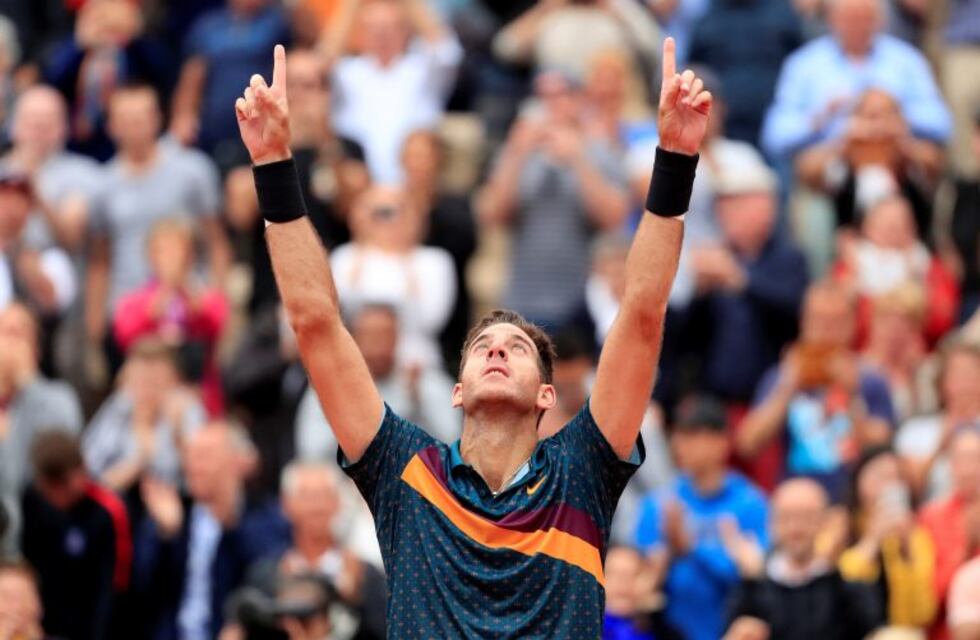 La ovación de pie a Juan Martín del Potro tras el triunfo ante Yoshihito Nishioka