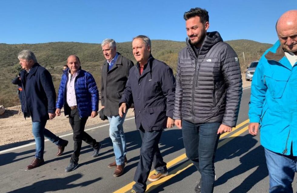 Se inauguró el asfalto del tramo Embalse-Segunda Usina