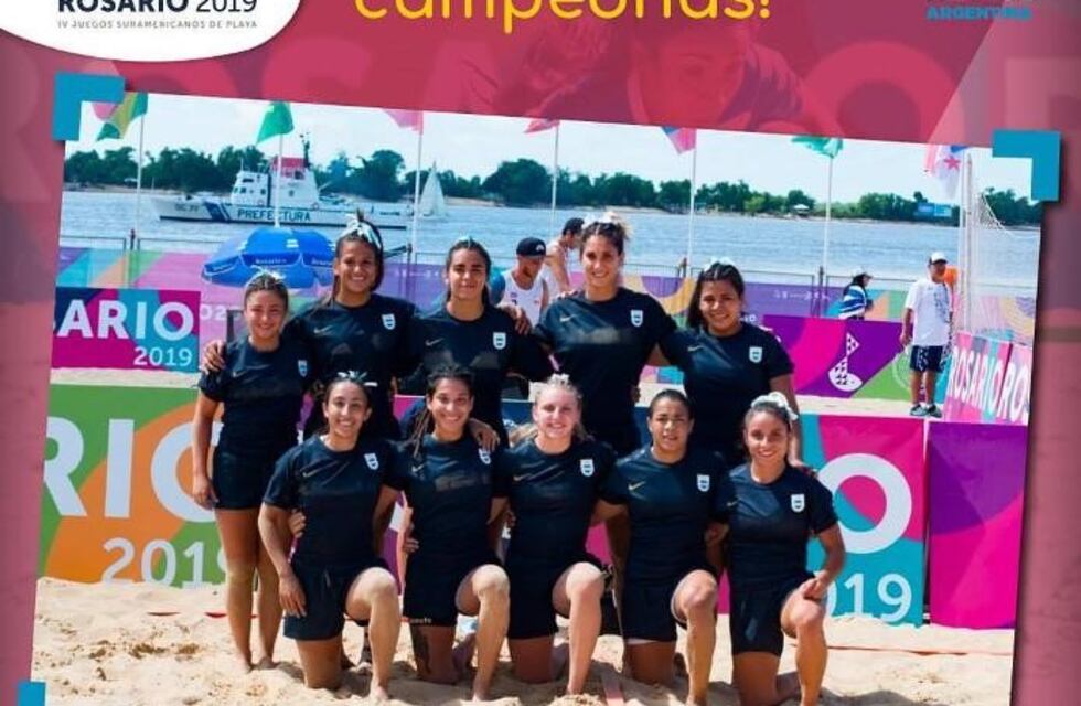 Dos misioneros la rompieron en el Sudamericano de Playa