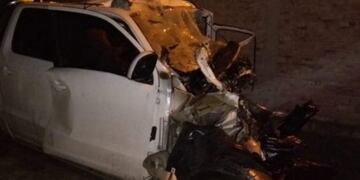 Choque camino a Chile