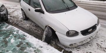 Despistes y choque múltiple en el pasaje Gutiérrez