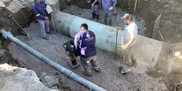 Reparación del Acueducto Río Grande etapa final San Luis