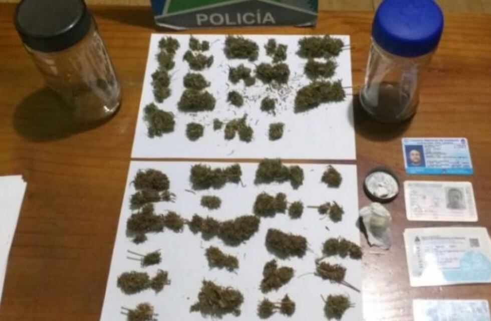 Operativo en Ruta 3: dos detenidos con cocaína y marihuana