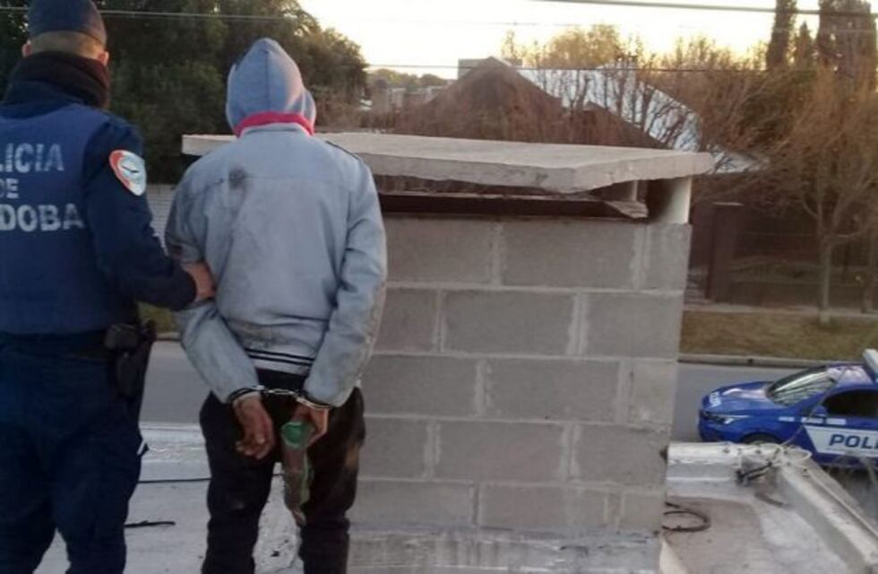 Río Cuarto: entró a robar por la chimenea, pero lo atraparon