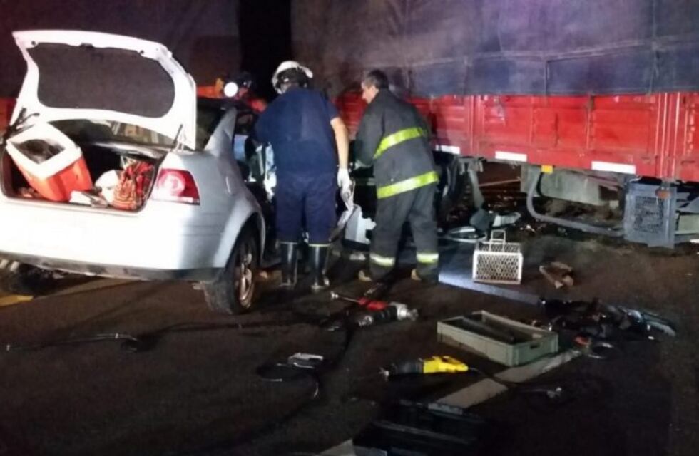 Ruta Nacional Nº12: se mantuvo cortada por un grave accidente