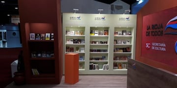 Stand de La Rioja en la Feria del Libro Buenos Aires