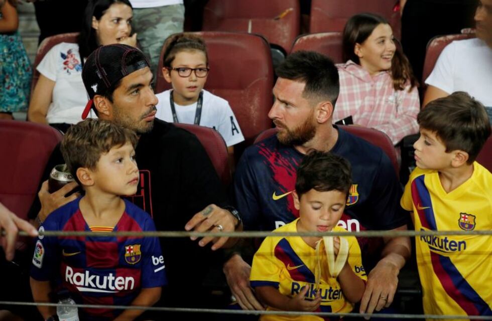 Mateo Messi falló en el festejo viendo al Barcelona y su reacción se viralizó