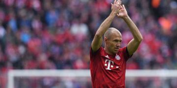 Arjen Robben anunció su retiro del fútbol\u002E (AFP)
