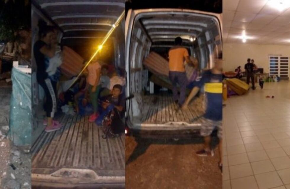 Se desmoronaron dos casas en Paraná por las intensas lluvias