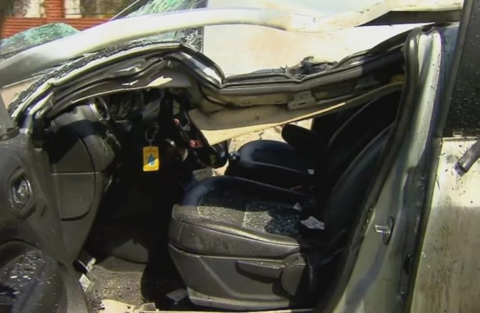 "Agradezco que estoy viva", dijo la chica que se salvó de morir aplastada en la Panamericana