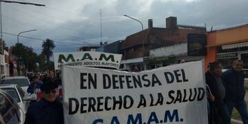 Marcha del CAMAM Gchú\nCrédito: Web