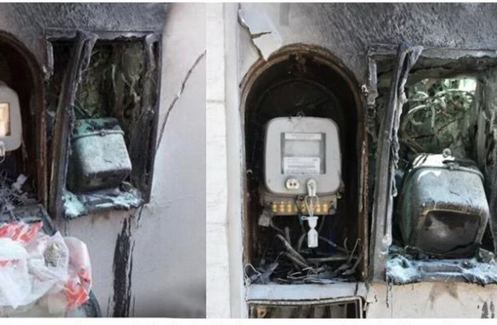 Buscan determinar si el incendio de Torres y Liva se vincula con ataques previos a medidores de luz