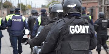 La Policía realizó un amplio operativo para recapturar al sospechoso\u002E