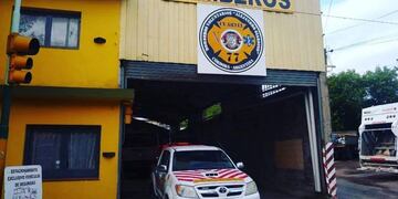 Cuartel Bomberos Voluntarios Villa Giardino\u002E (Foto: web)\u002E