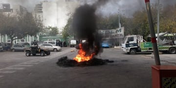 Protesta de municipales\u002E