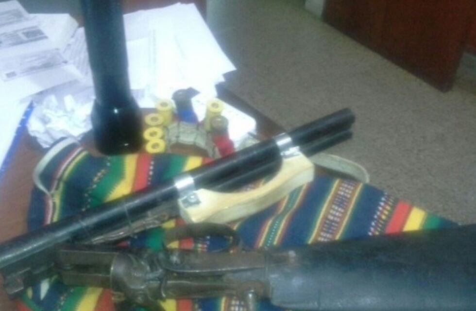 Intentó vender una escopeta "tumbera" por Facebook y terminó preso
