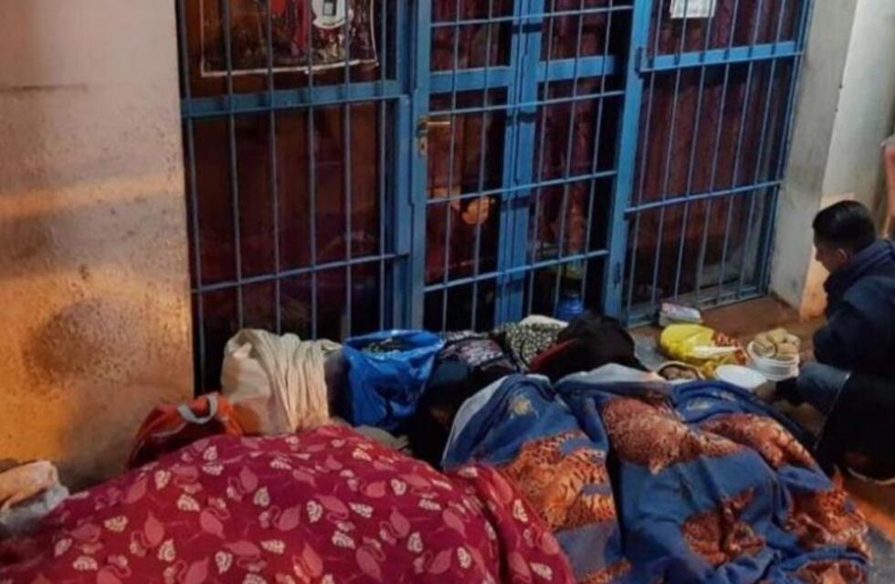 La Municipalidad asistió a personas en situación de calle