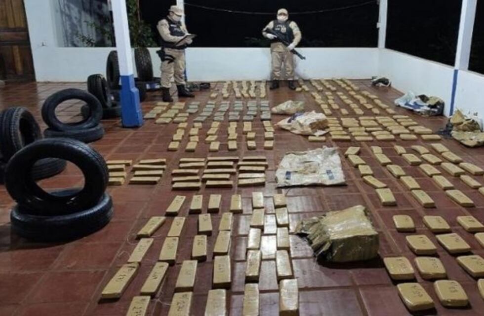 Prefectura incautó más de 190 kilos de marihuana en Puerto Libertad