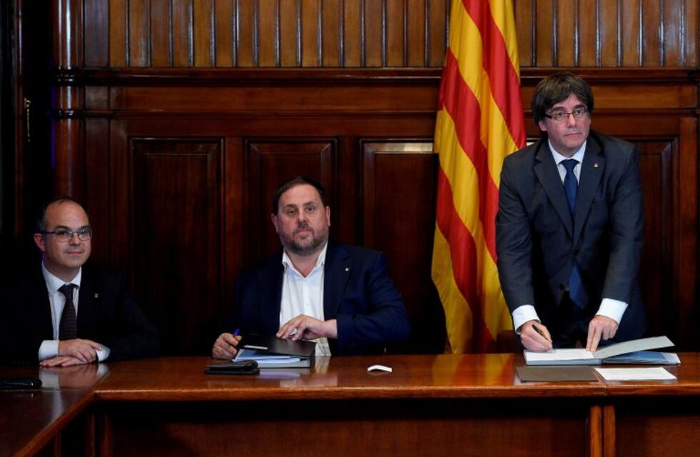 La justicia española condenó hasta 13 años de prisión a los líderes del proceso independentista catalán