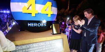 Inauguraron un momento del ARA San Juan en San Rafael