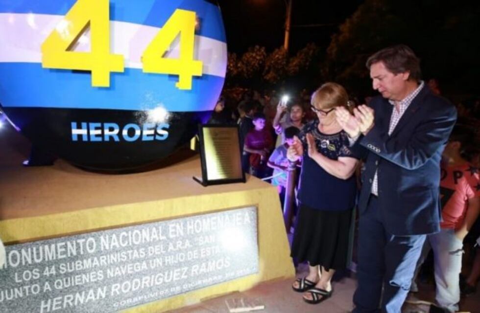 Inauguraron un monumento al ARA San Juan en San Rafael