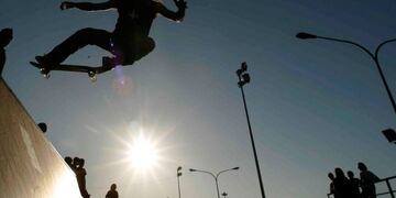 El skatepark de San Rafael fue el blanco de vándalos. Quedaron filmados y los van a denunciar. Archivo.