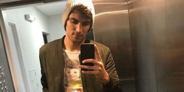 El muchacho oriundo de Murphy fue sorprendido en su departamento mientras dormía\u002E (Facebook)