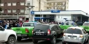Nueva protesta de la policía bonaerense en Azul