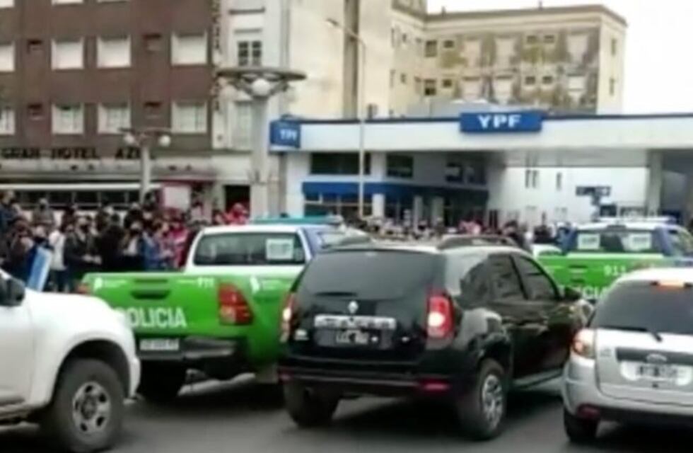 Nueva protesta de la policía bonaerense en Azul
