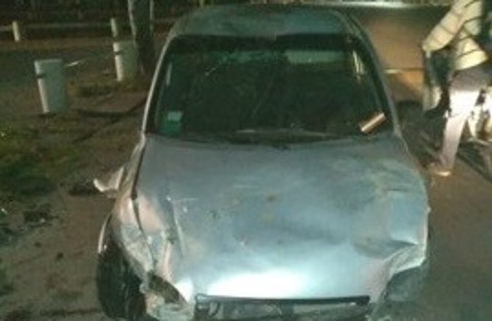 Volcó con su auto en el Parque de Mayo, estaba alcoholizado