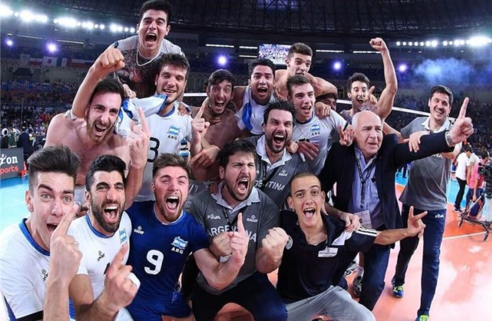 ¡Histórico! El seleccionado argentino de vóley se consagró campeón del Mundial Sub 23
