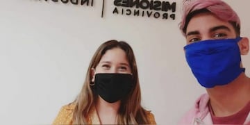 Sofía Belén Martínez y Nahúm, ganadores del Festival de la Canción\u002E Compusieron \