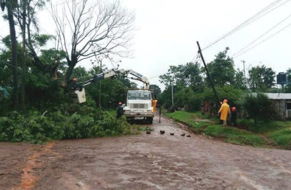 Una tormenta arrasó con varios barrios de Oberá