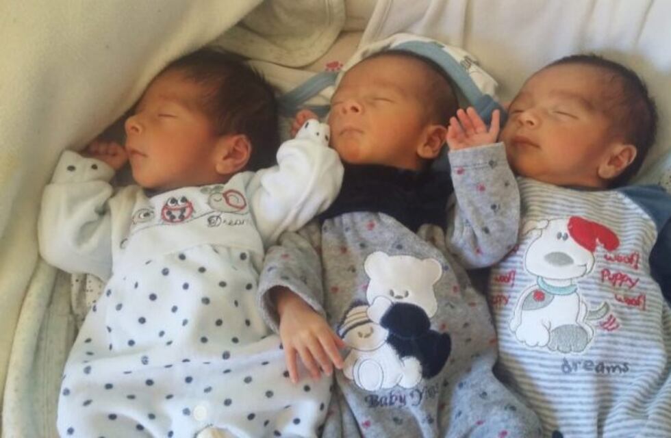 Ganó la solidaridad: así están hoy los trillizos azuleños